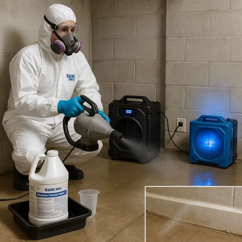 Sanitization and Odor Removal process in Claremont, NH