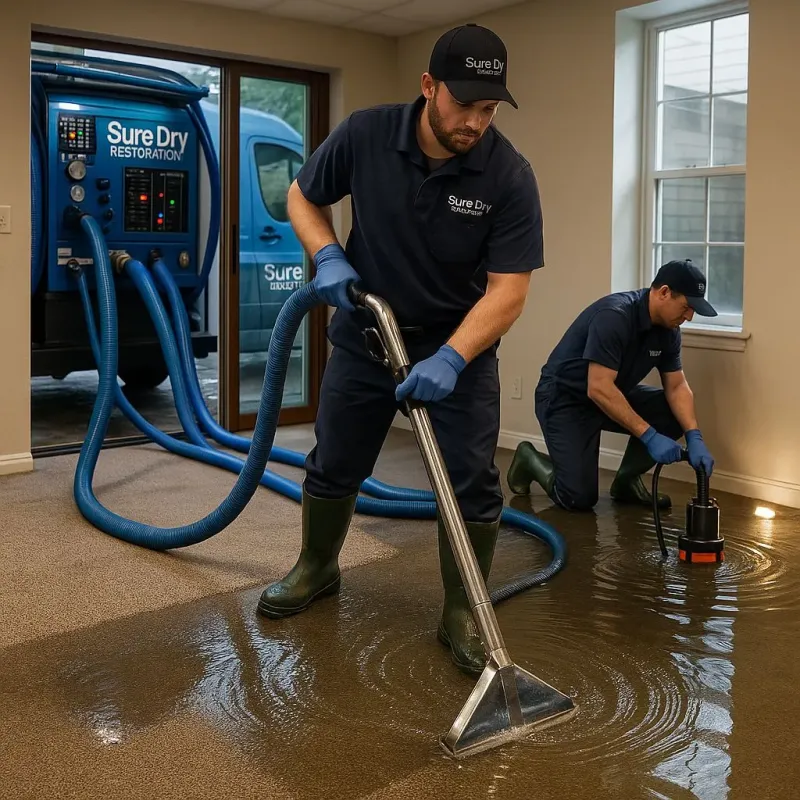 Water Extraction and Removal process in Claremont, NH